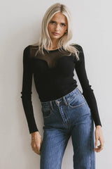 Alder Sweater in Black