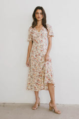 Ainsley Floral Midi Dress