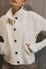 Sadie Knit Cardigan in Ivory