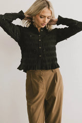 Leonora Blouse in Black