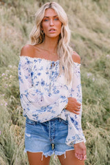 Discovery Floral Off The Shoulder Blouse