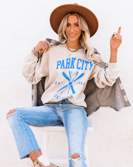 Cotton Blend Park City Ski Club Sweatshirt