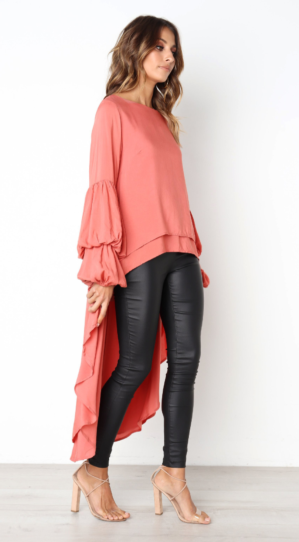 Cool High Low Irregular Shirt