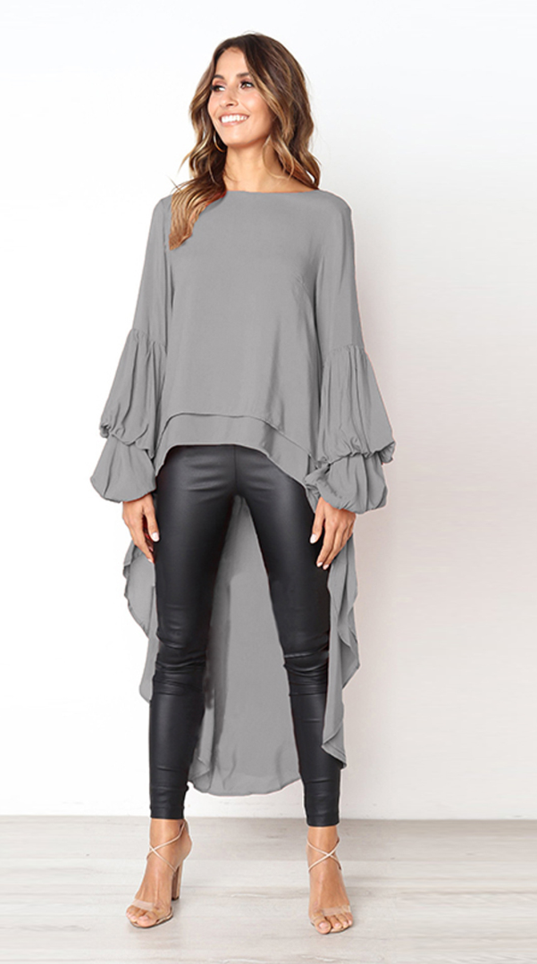 Cool High Low Irregular Shirt