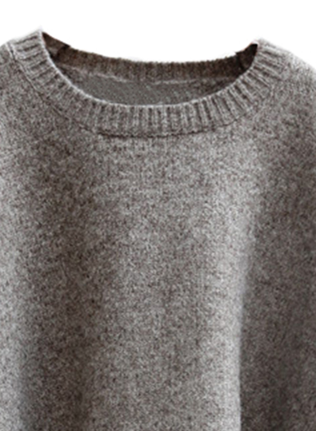 Heather Gray Batwing Knit Sweater – Groovy Mimi