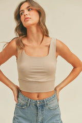 Coco Knit Crop Tank Top