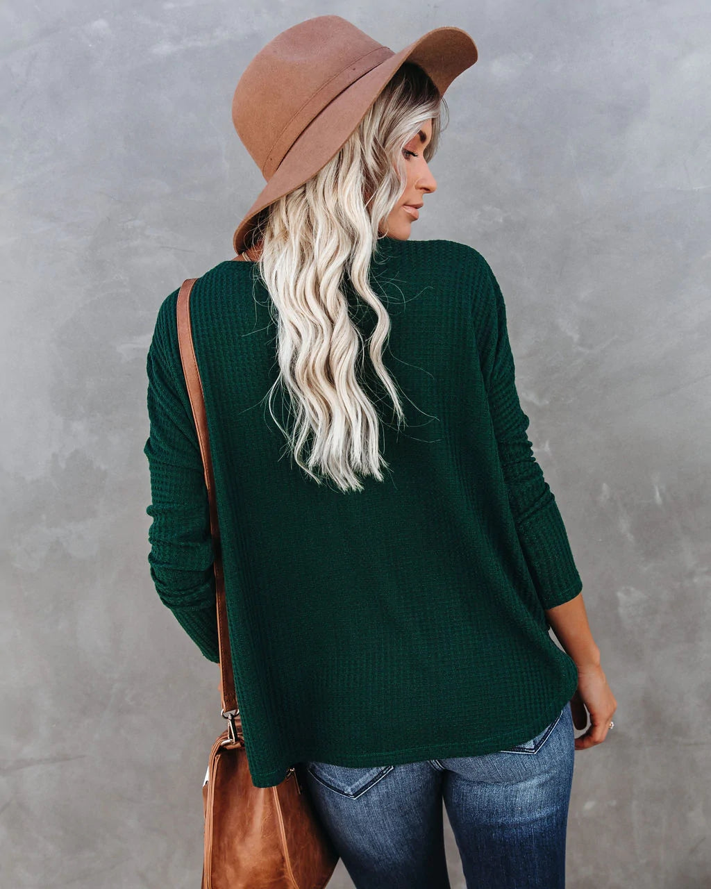 Pine Green Button Front Cardigan