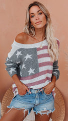 Party In The USA Knit Sweater