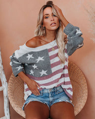 Party In The USA Knit Sweater